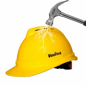 Casque de chantier ventilé