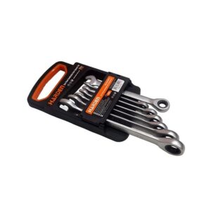 Un jeu de 7 clés mixte à cliquet HARDEN 540117