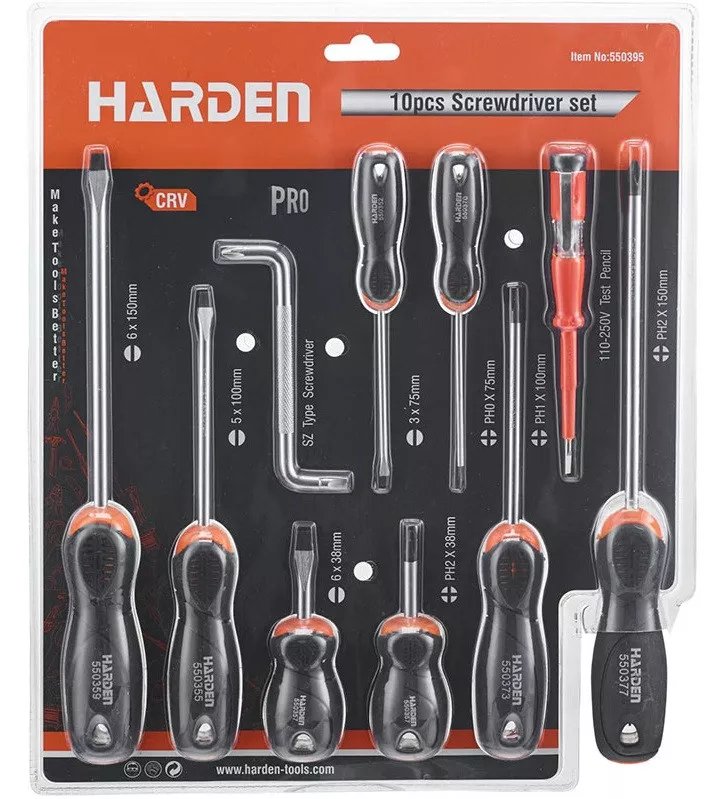 Jeu de tournes à vis 10pcs 550395 – Image 2